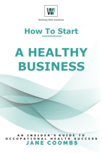 Book cover of how to start a healthy business