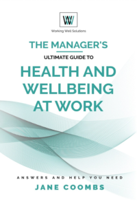 Cover of the Managers Guide to Health and Wellbeing at Work
